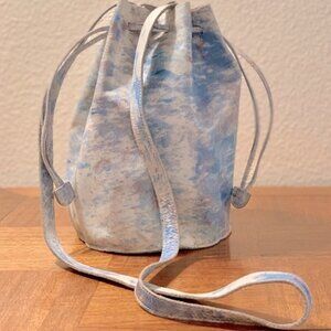 Baggu x Fab Limited Edition Leather Bucket Bag